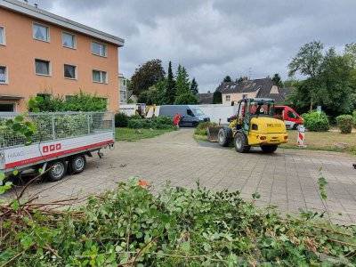 Haag Galabau - Projekt Parkplatz Pflaster erneuern