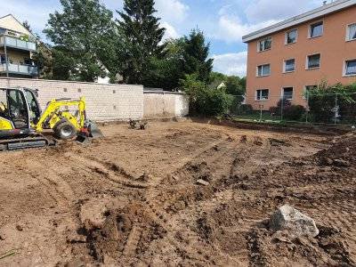 Haag Galabau - Projekt Parkplatz Pflaster erneuern