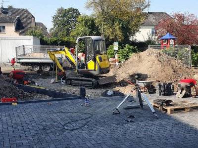 Haag Galabau - Projekt Parkplatz Pflaster erneuern