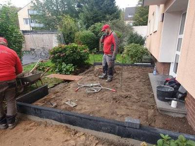 Haag Galabau - Projekt Parkplatz Pflaster erneuern