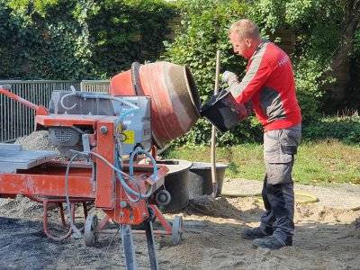 Haag Galabau - Projekt Parkplatz Pflaster erneuern