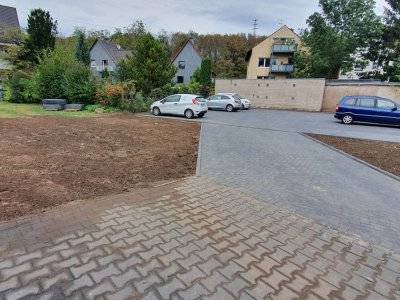 Haag Galabau - Projekt Parkplatz Pflaster erneuern