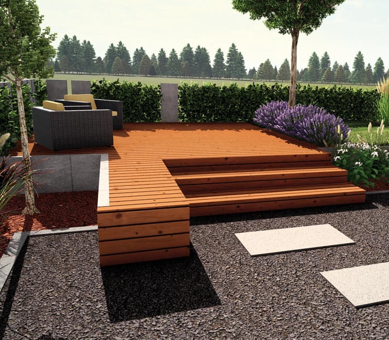 Garten- und Landschaftsbau als Entwurf - nur in echtem 3D- fotorealistisch von HAAG Garten- und Landschaftsbau in Geldern